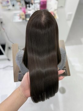 ハピネス 梅田茶屋町店(HAPPINESS) 韓国風/レイヤーカット/顔周り/顔まわり/髪質改善/ベージュ