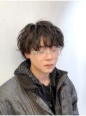 無造作マッシュウルフ/シャドウパーマ/仙台/宮城