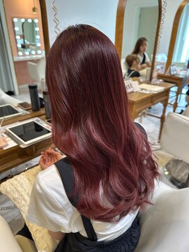 スペックホルダーミミ(Spec Holder mimi) デザインカラーローズレッド10.23