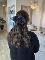 ルシードスタイル ムースユイット(LUCIDO STYLE mousse8) 【ヘアセット】ハーフアップ