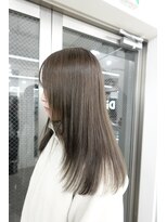 ディジョン 自由ヶ丘(Dijon)&nbsp;韓国顔まわりレイヤーカットグレージュオリーブベージュブラウン