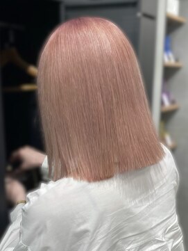 シャルムバイケンジ(Charm.by KENJE) 銀座ハイトーンケアブリーチホワイトピンクベージュミルクティー