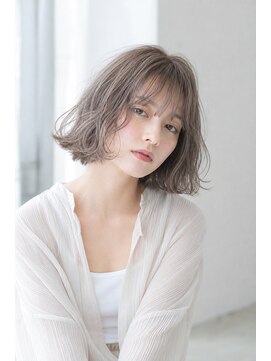 アーダーヘアーサロン 鯖江店(ADER HAIR SALON) 透明感グレージュ◎大人ショートボブ