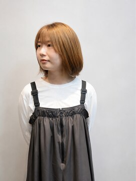 モア ヘアー ラウンジ ハザール 羽沢国大前店(moa hair lounge/ HAZZAR) 透明感ベージュカラー