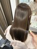 【艶カラー♪】ケアカラー+髪質改善トリートメント(miu指名)