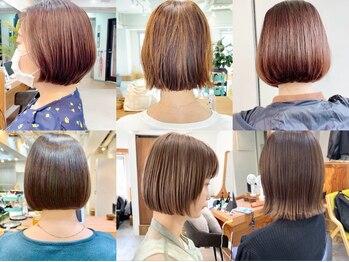 イチエ(ICHIE)の写真/【顔周りスッキリ】自宅でも簡単にセットできるスタイルを♪360度どこから見ても魅力的なカットをご提案☆