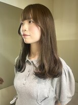 ユーリ(JUURI)&nbsp;オリーブベージュ/ブリーチなし/髪質改善/透明感カラー