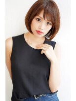 ルモア(RUMOR)&nbsp;Rumor×小顔・マッシュ☆オン眉・前下がりショートボブ