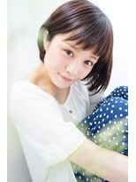 エマ(emma) N.使用前下がり耳掛けかわいいショートボブ小顔シースルーバング