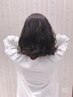 カラー【オシャレ染めor白髪染め】+髪質改善スチ-ムヘアエステ 20%OFF