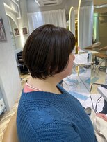 ロンドプランタン 恵比寿(Lond Printemps)&nbsp;【Lond佐野】30代40代に人気 小顔丸みショートボブ黒髪