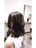肩はねミディアム
