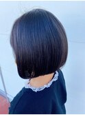 髪質改善艶々ボブ