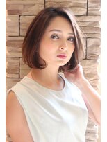 レウナ 外苑前(Reuna)&nbsp;30代40代大人可愛いボブ　丸みが可愛いワンカールボブ