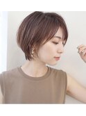 似合わせカット　耳かけくびれショート【瀧上丈司】