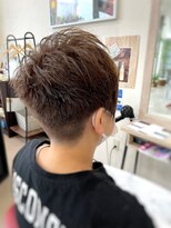 サクラ(SAKURA)&nbsp;前下がりベリーショート◇ミントアッシュカラー