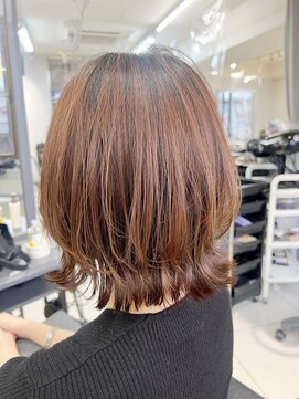 ヴェイン 渋谷(vain) 【vain#☆】襟足かわいいボブウルフ