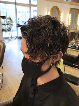 コワファースト 別府 メンズ　ツイストパーマ