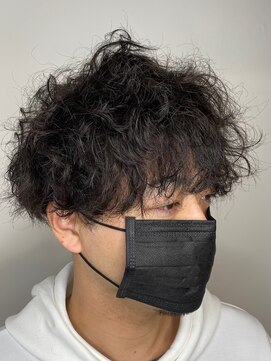 五角髪 混合ぐるぐるぱーま