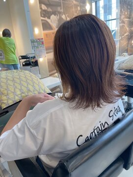 ソーホーニューヨーク 函館店(SOHOnewyork) ミディアムレイヤー/レイヤーカット/20代30代/函館/五稜郭