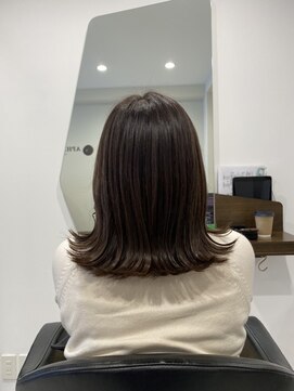 アフロディーテギンザ 日本橋人形町店(APHRODITE GINZA) 髪質改善/切りっぱなしボブ/美髪/30代40代/［人形町］