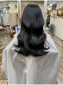 【韓国ウェーブヘア】