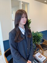 ラグ バイ シゲルカットクラブ 神田久志本店(lag)&nbsp;卒業カラー×ブリーチなしベージュ