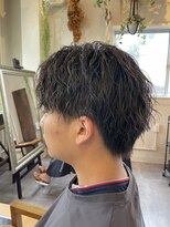 アルマ(ALMA)&nbsp;ツイストスパイラルパーママッシュツイストパーマツーブロック