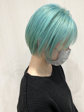 アドラーブル ココロ 新潟(adorable CoCoLo) 20代30代大人可愛いエアリーショート透明感カラー