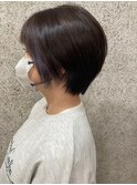 縮毛矯正 髪質改善 白髪ぼかし ツヤ まとまり 似合わせ 美髪