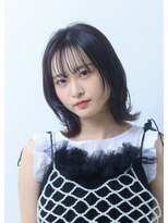 六本木美容室 白金店&nbsp;20代30代 大人グレージュ×外ハネレイヤー