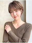 みねスタイル♪ 似合わせ ショート ボブ 30代 40代 小顔 新宿