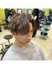 【メンズ人気No.1】田城限定　カット+メッシュ＋パーマ14500～　