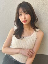 ユーフォリア 渋谷グランデ(Euphoria SHIBUYA GRANDE)&nbsp;レイヤーカット　くびれ巻き　ショコラブラウン