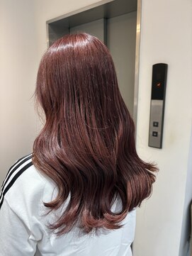 アヴァンスアンス 広島袋町店(AVANCE.ens) ローズレッドカラー