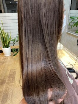 ヘアアンドメイク アリス(hair&make ALICE produce by COLT)の写真/髪質改善メニューが豊富★ダメージを最小限に抑えた酸性ストレートはお任せ◎ワンランク上のストレートに！