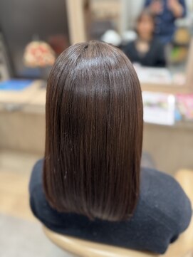 ラディシュ さがみ野(RADISH) 20代30代髪質改善暗めカラー秋カラーくすみアッシュグレージュ