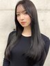 【当日限定★圧倒的艶髪】髪質改善トリートメント+顔周りカット¥9950