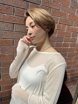 エアー 大阪(AIR) 【AIR大阪】山本莉子　Blonde Short