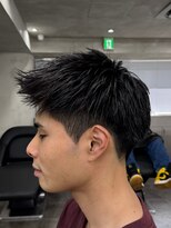 ニコ トウキョウ ロジック(nico TOKYO Logic)&nbsp;刈り上げアップバングスパイキーショートパーマスパイラルパーマ