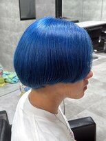 ルイス(L'wis)&nbsp;ビビットブルー ムッシュ 個性派カラー