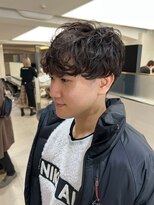 ピークアブー ワン(PEEK-A-BOO ONE)&nbsp;メンズヘアニュアンスパーマ無造作パーマ