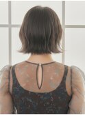 大人可愛い外ハネボブ20代30代40代◎前髪あり艶髪ミニボブ成増