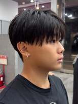 エルマーク 和歌山(L-MARK)&nbsp;マッシュヘア/黒髪/メンズカット/men's/フェザーパーマ