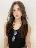 アクシス 栄店(`AXIS)&nbsp;ミルクティーブロンド/ダークブルー/デジタルパーマ/栄矢場町