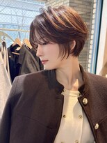 ノエ(Noe)&nbsp;大人可愛い美人ショートボブウルフカット◎30代40代50代60代