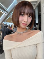 ロンド 表参道店(Lond) ショートボブ/シースルー/顔周り/30代40代50代/渋谷
