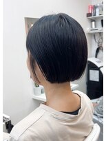ヘアーサロンアンク(hair salon anc) インナーグラデーションのボブ