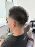 メンズカット+眉カット