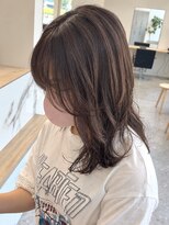 セラ(SERA)&nbsp;顔周りカット+ラベンダーグレーシュ